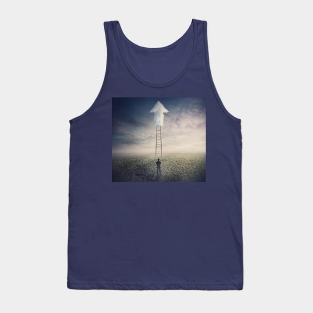 ladder to clouds Tank Top by 1STunningArt